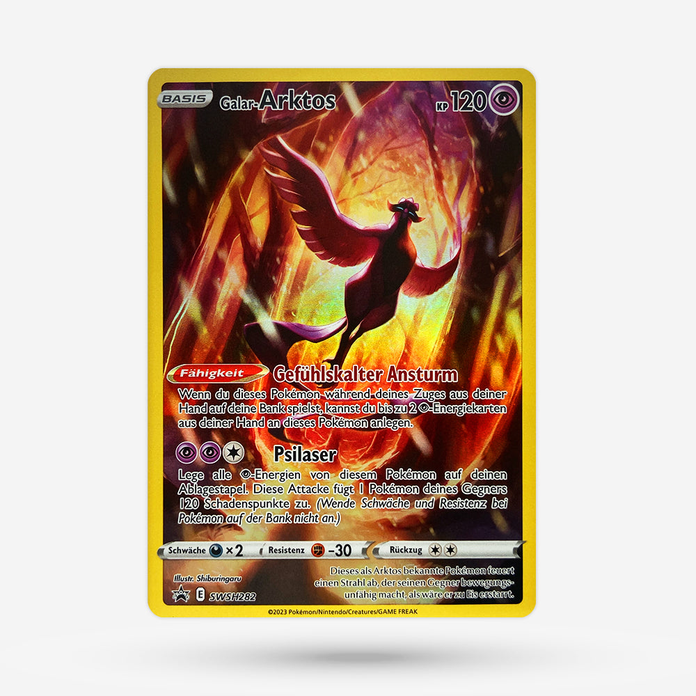 arktos pokemon card Galar-Arktos SWSH 282 Promo DE NM+