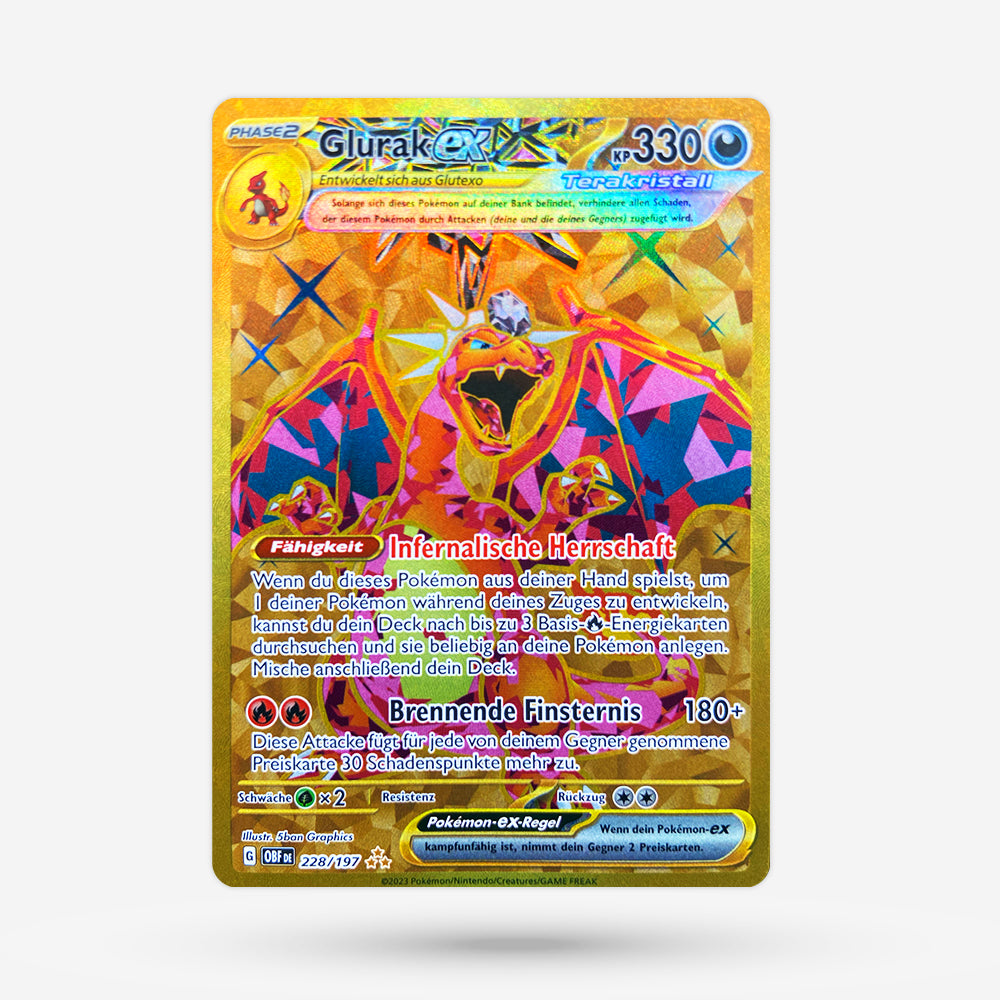 Glurak ex OBF 228 Secret Rare DE NM+ | CardCapital Glurak ex OBF 228 Secret Rare DE NM+ | CardCapital