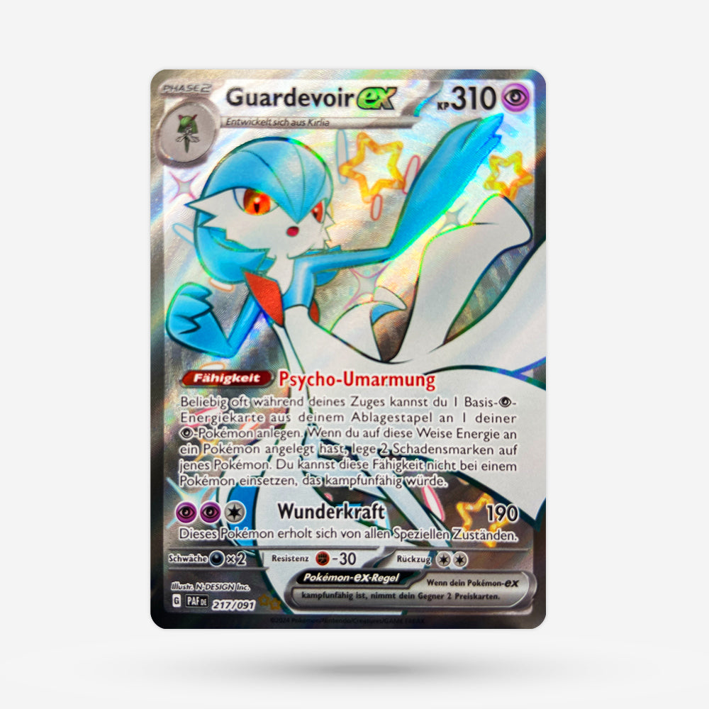 ultra rare shiny pokemon cards Pokemon Paldean Fates Shiny Ultra Rare Gardevoir ex #217