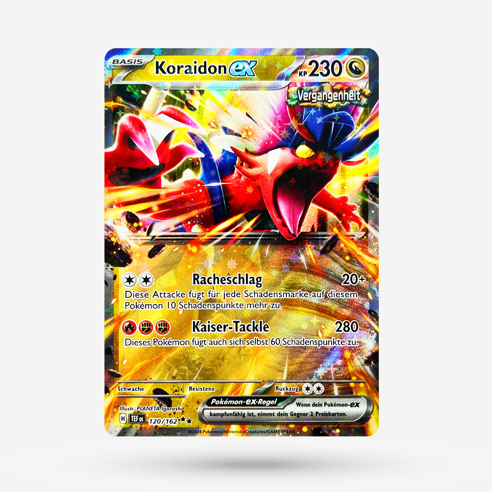 Koraidon ex TEF 120 Double Rare DE NM+ | CardCapital Koraidon ex TEF 120 Double Rare DE NM+ | CardCapital