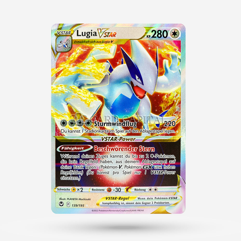 lugia vstar pokemon card value Pokemon Sword & Shield Silver Tempest Ultra Rare Lugia Vstar #139