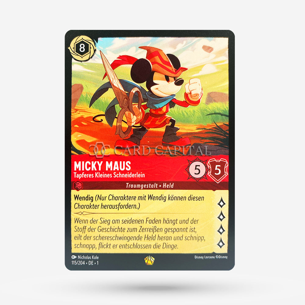 Mickey Mouse - Brave Little Tailor Legendary DE NM+