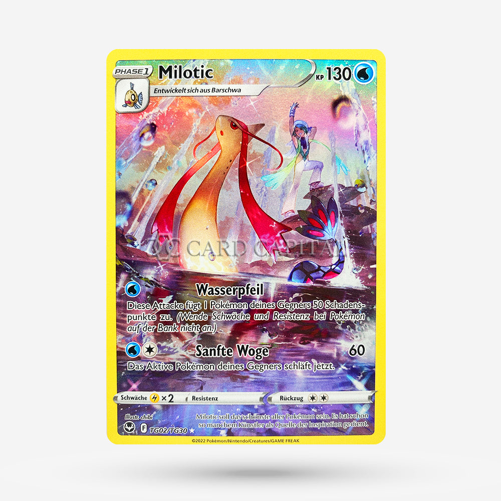milotic pokemon card full art Milotic (SIT TG02) Illustration Rare DE NM+