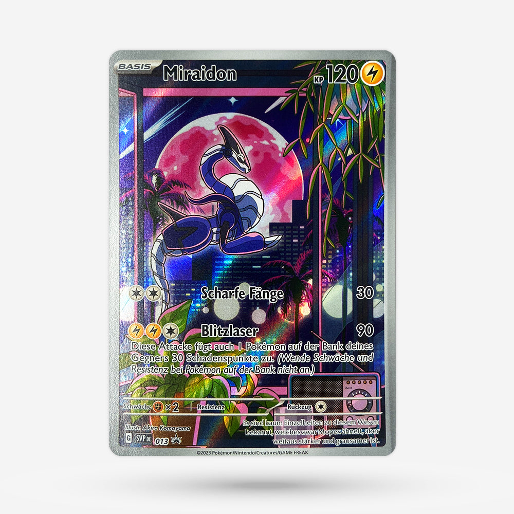 shiny miraidon pokemon card Miraidon