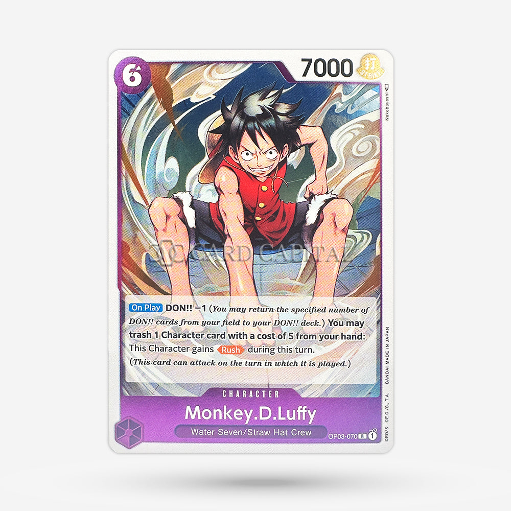 Monkey.D.Luffy OP03-070 Rare EN NM+ | CardCapital Monkey.D.Luffy OP03-070 Rare EN NM+ | CardCapital