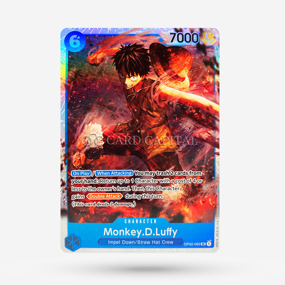 Monkey.D.Luffy OP02-062 Super Rare EN MT+