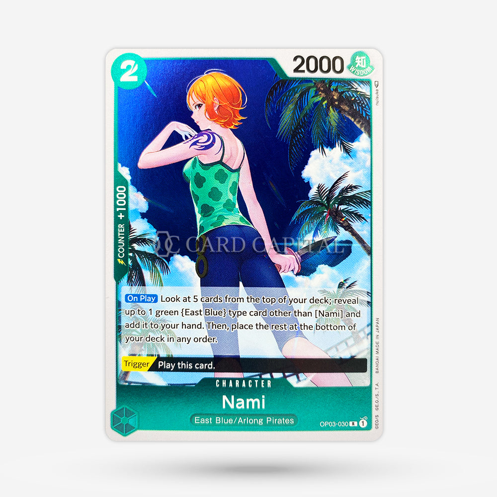 Nami OP03-030 Rare EN NM+ | CardCapital Nami OP03-030 Rare EN NM+ | CardCapital