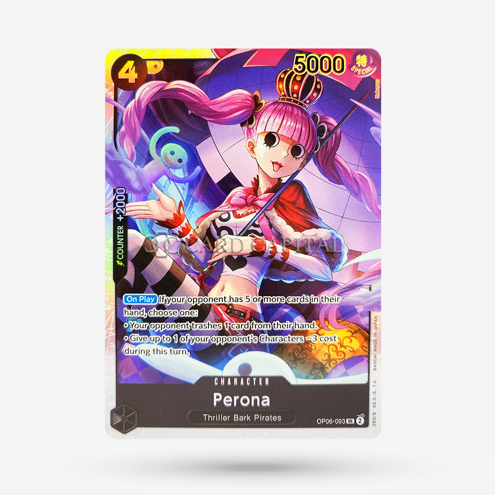 Perona (OP06-093) Super Rare EN NM+ | CardCapital Perona (OP06-093) Super Rare EN NM+ | CardCapital