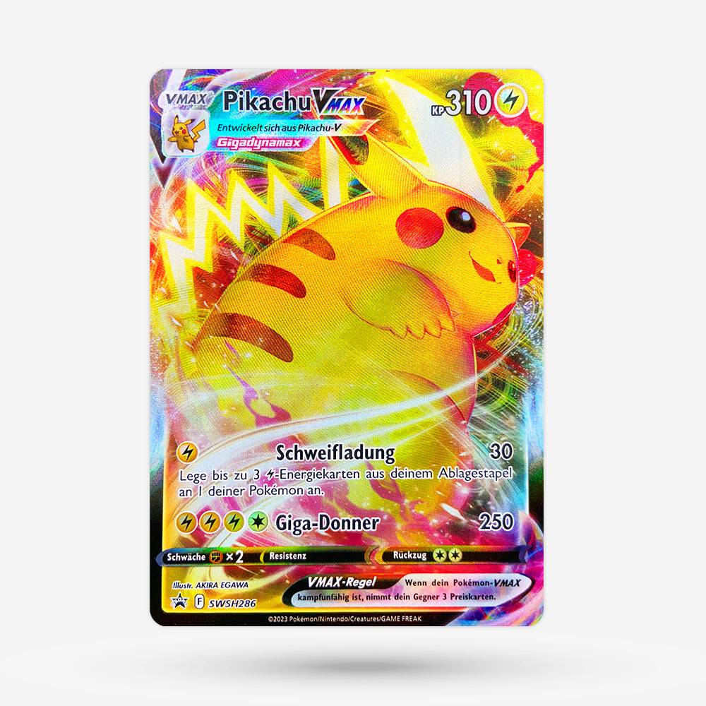 Pikachu VMAX SWSH-286 Promo DE NM+ | CardCapital Pikachu VMAX SWSH-286 Promo DE NM+ | CardCapital
