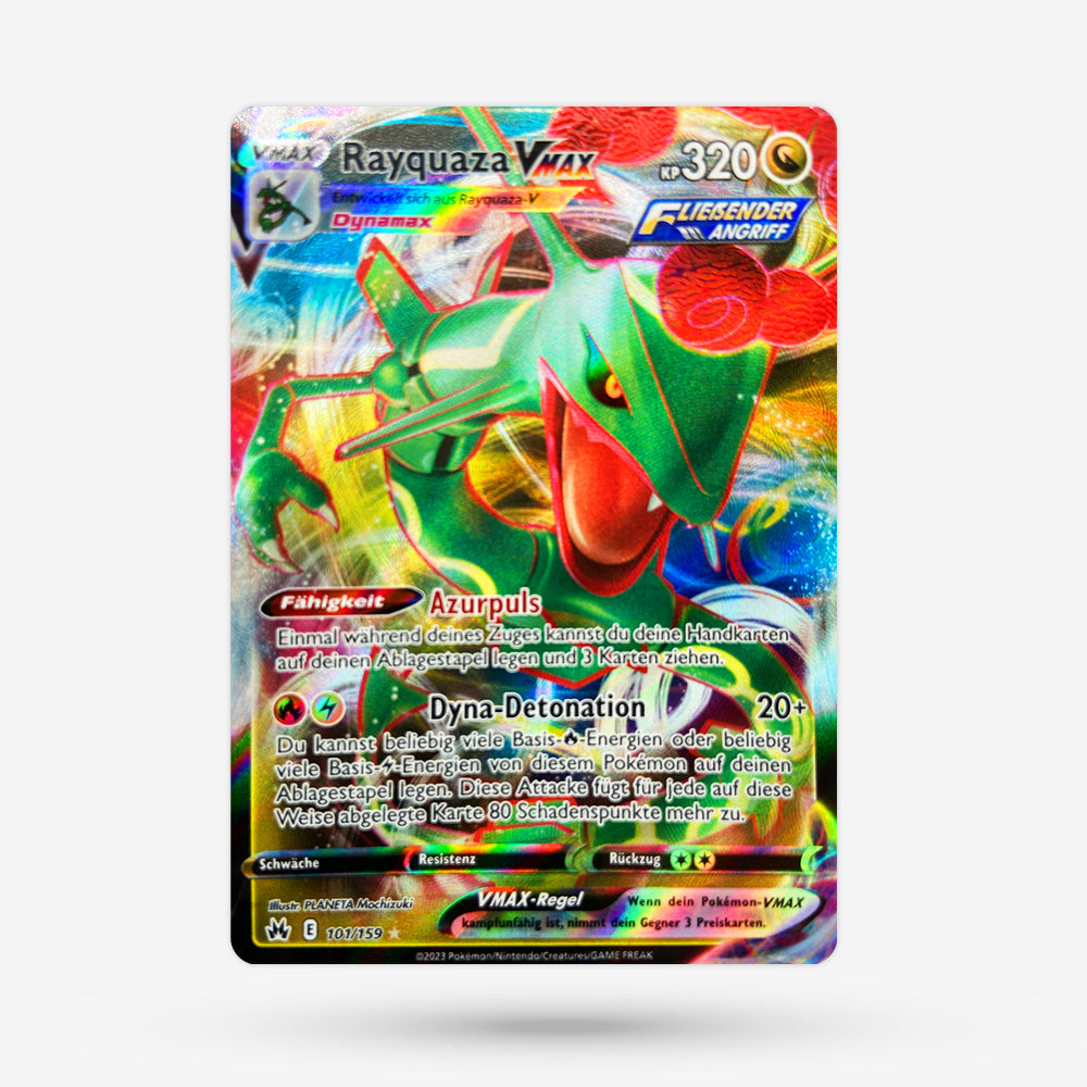 ポケモン - 101 Rayquaza VMAX CRZ 101 Ultra Rare DE NM+ | CardCapital