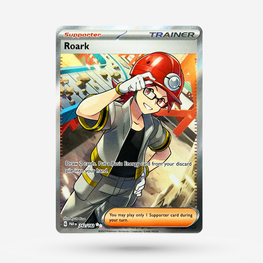 Pokemon Trading Card Game Paradox Rift Ultra Rare Roark #242 Pokemon Trading Card Game Paradox Rift Ultra Rare Roark #242