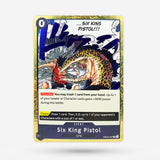 Six King Pistol OP03-097 Rare EN NM+