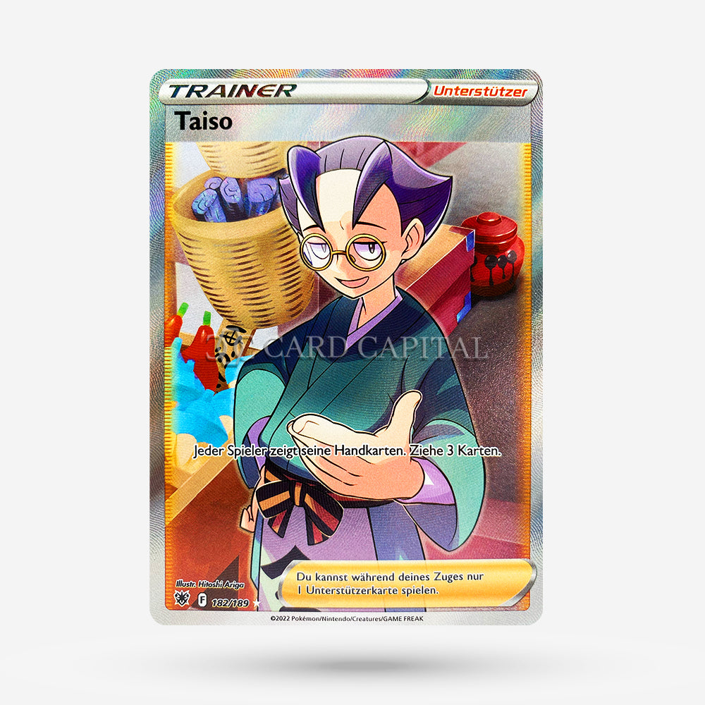Taiso (ASR 182) Ultra Rare DE NM+ | CardCapital Taiso (ASR 182) Ultra Rare DE NM+ | CardCapital