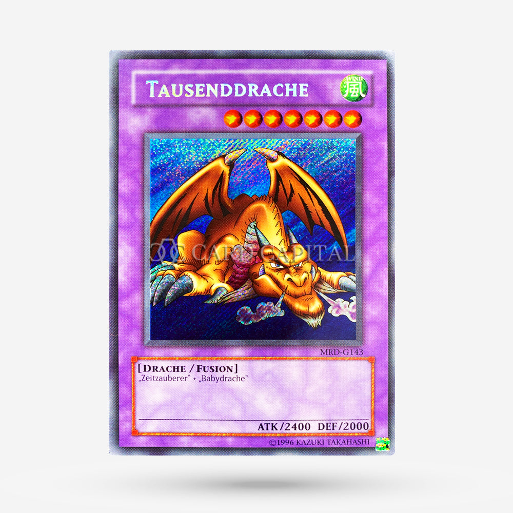 Tausenddrache MRD-G143 Secret Rare DE NM+ | CardCapital Tausenddrache MRD-G143 Secret Rare DE NM+ | CardCapital