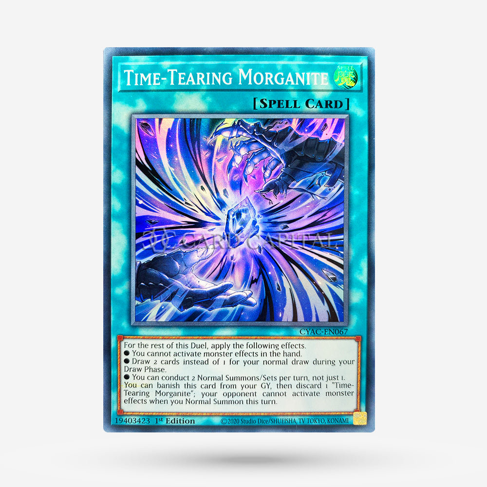 Time-Tearing Morganite CYAC-067 Super Rare EN NM+ | CardCapital Time-Tearing Morganite CYAC-067 Super Rare EN NM+ | CardCapital