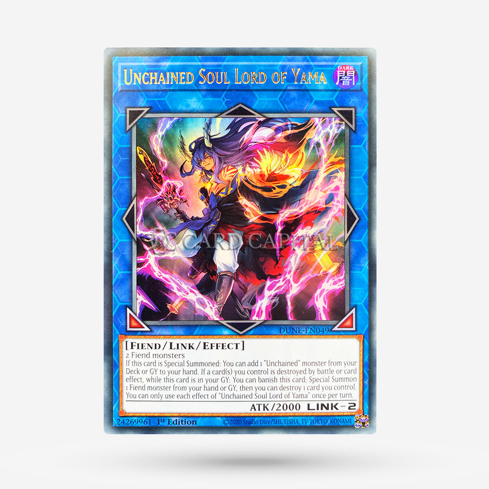 Unchained Soul Lord of Yama DUNE-049 EN NM+