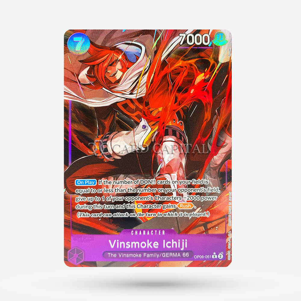 Vinsmoke Ichiji OP06-061 Alternate Art EN NM+ | CardCapital