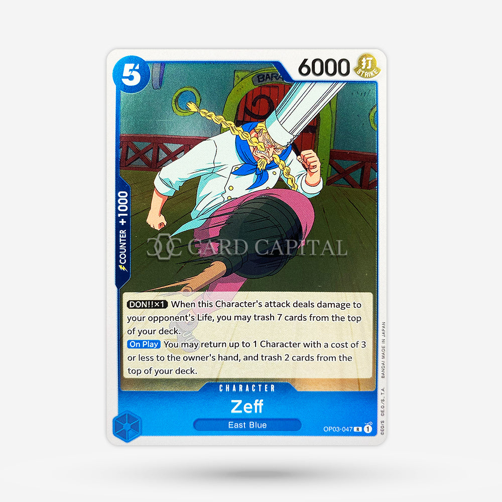 Zeff OP03-047 Rare EN NM+ | CardCapital