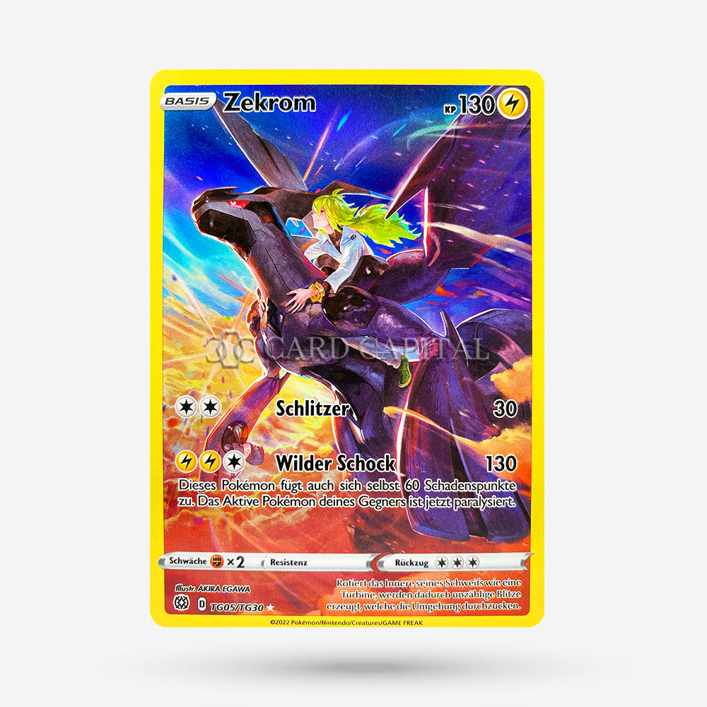 Zekrom (BRS TG05) Illustration Rare DE NM+ | CardCapital Zekrom (BRS TG05) Illustration Rare DE NM+ | CardCapital