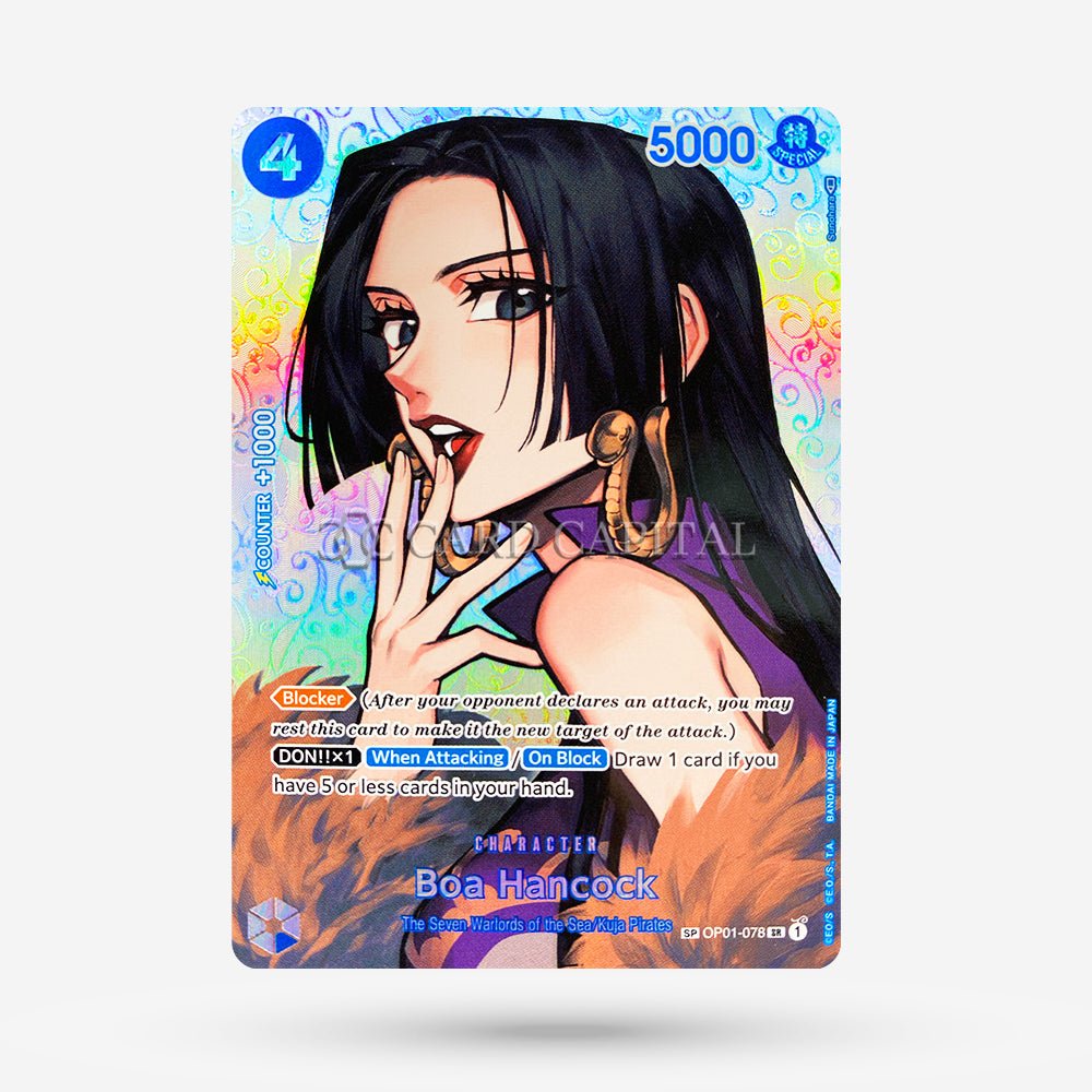 Boa Hancock OP01-078 Special Rare EN MT+ Boa Hancock OP01-078 Special Rare EN MT+