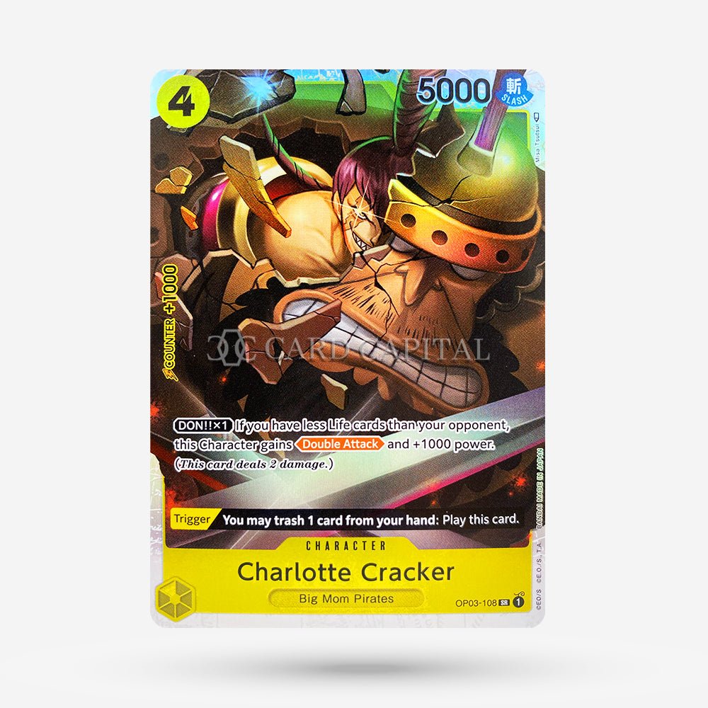 Charlotte Cracker (OP03-108) Super Rare EN | CardCapital Charlotte Cracker (OP03-108) Super Rare EN | CardCapital