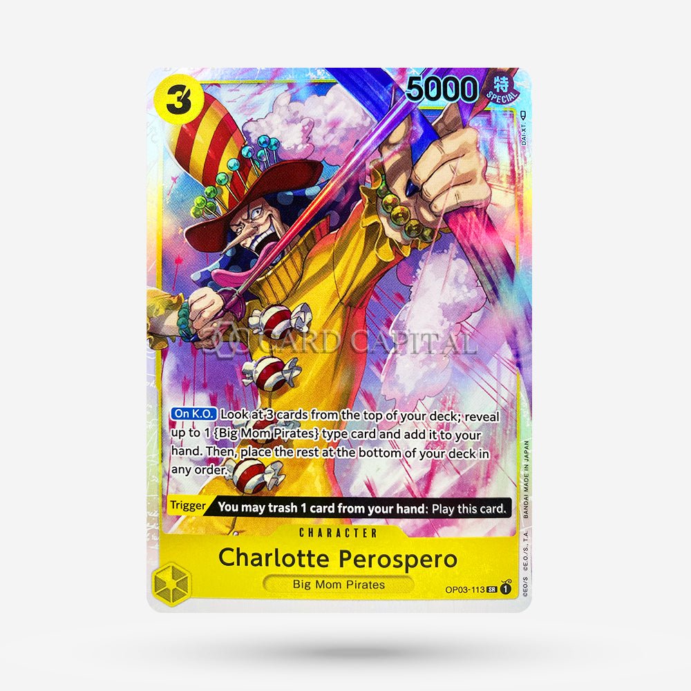 Charlotte Perospero OP04-107 C - One Piece Card Game [Japanese Card] -  Nipponrama Store