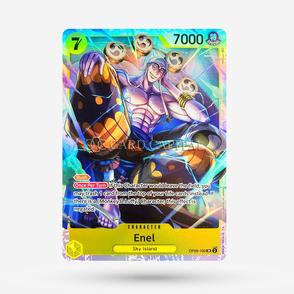 Enel (OP05-100) Super Rare EN | CardCapital Enel (OP05-100) Super Rare EN | CardCapital