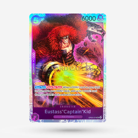 Eustass"Captain"Kid (OP05-074) Super Rare EN - CardCapital