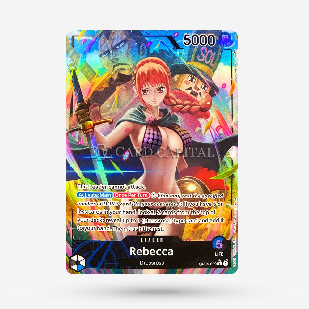 Rebecca (OP04-039) Alternate Art EN | CardCapital