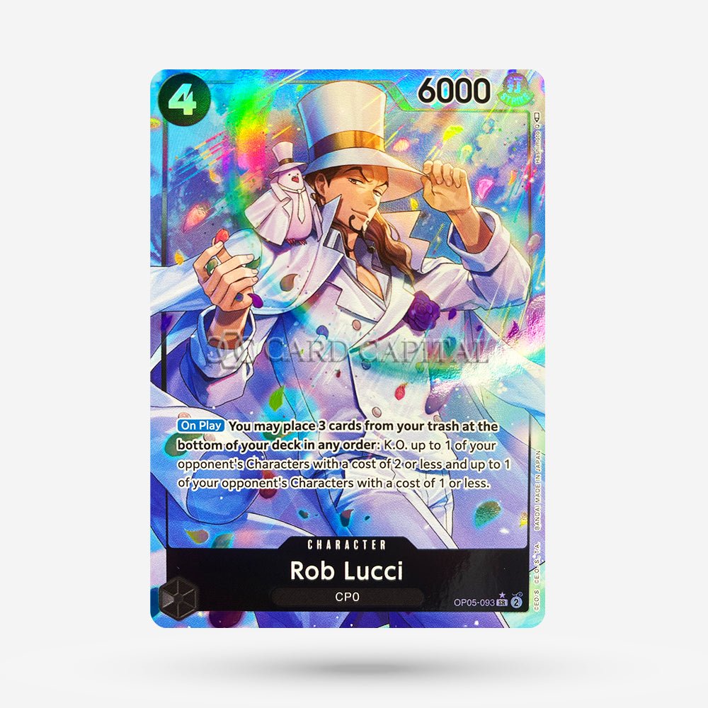 Rob Lucci (OP05-093) Alternate Art EN NM+ | CardCapital Rob Lucci (OP05-093) Alternate Art EN NM+ | CardCapital