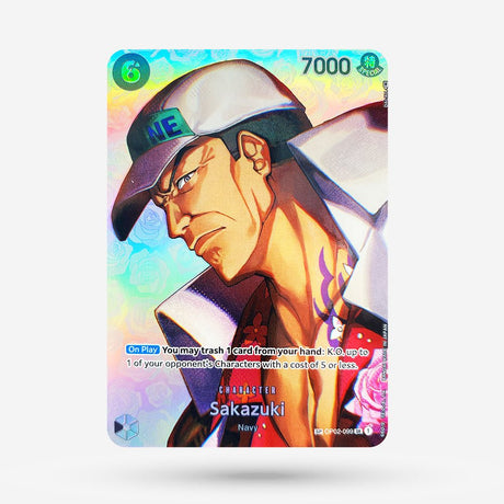 Sakazuki (OP02-099) Special Rare EN - CardCapital