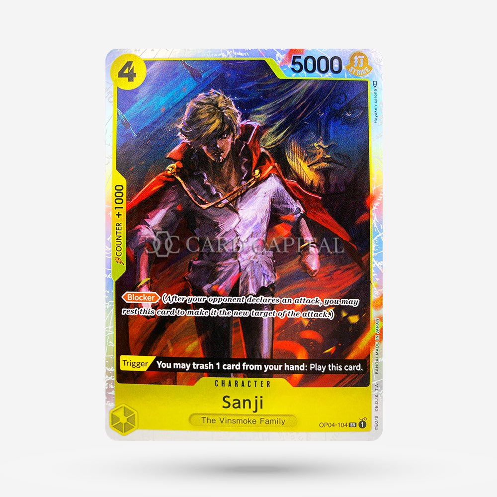 Sanji (OP04-104) Super Rare EN | CardCapital Sanji (OP04-104) Super Rare EN | CardCapital