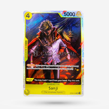 Sanji (OP04-104) Super Rare EN - CardCapital